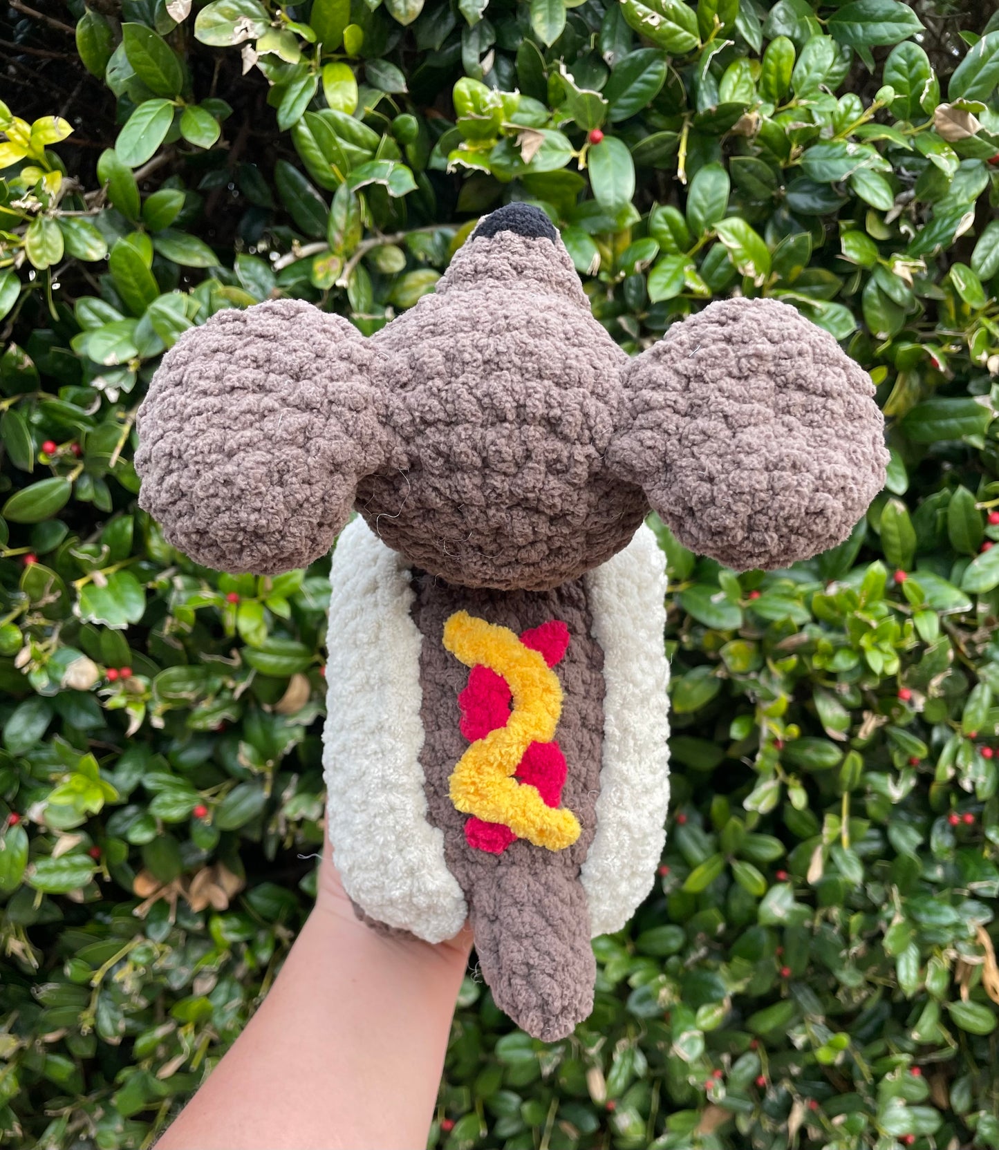 Crochet Hot Dog weenie dog