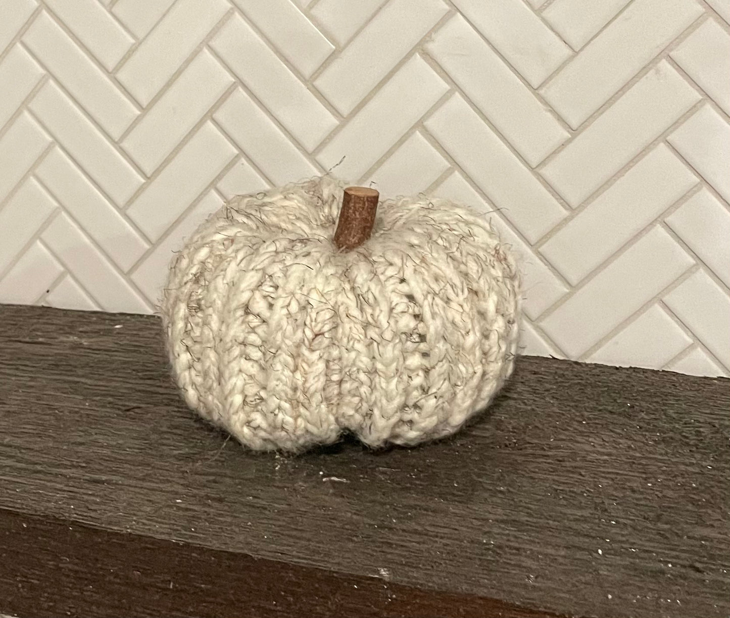 Crochet Wool Pumpkins
