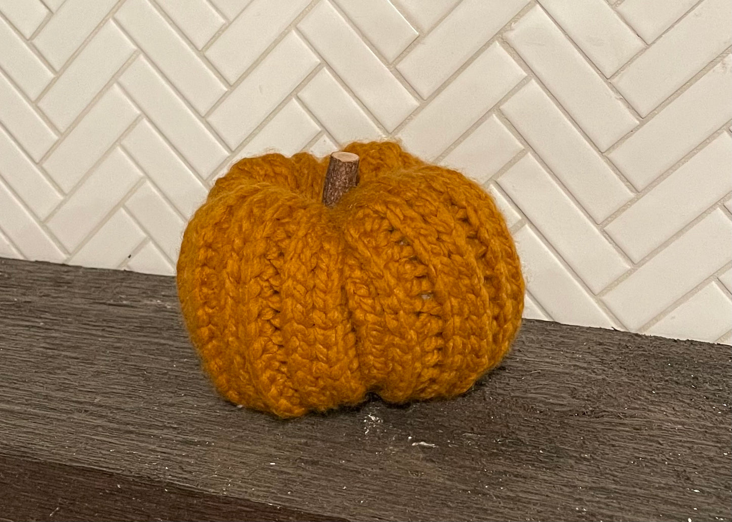 Crochet Wool Pumpkins