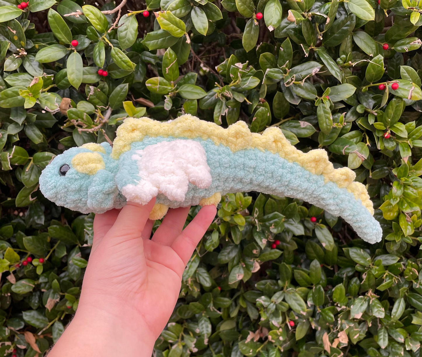 Crochet dragon