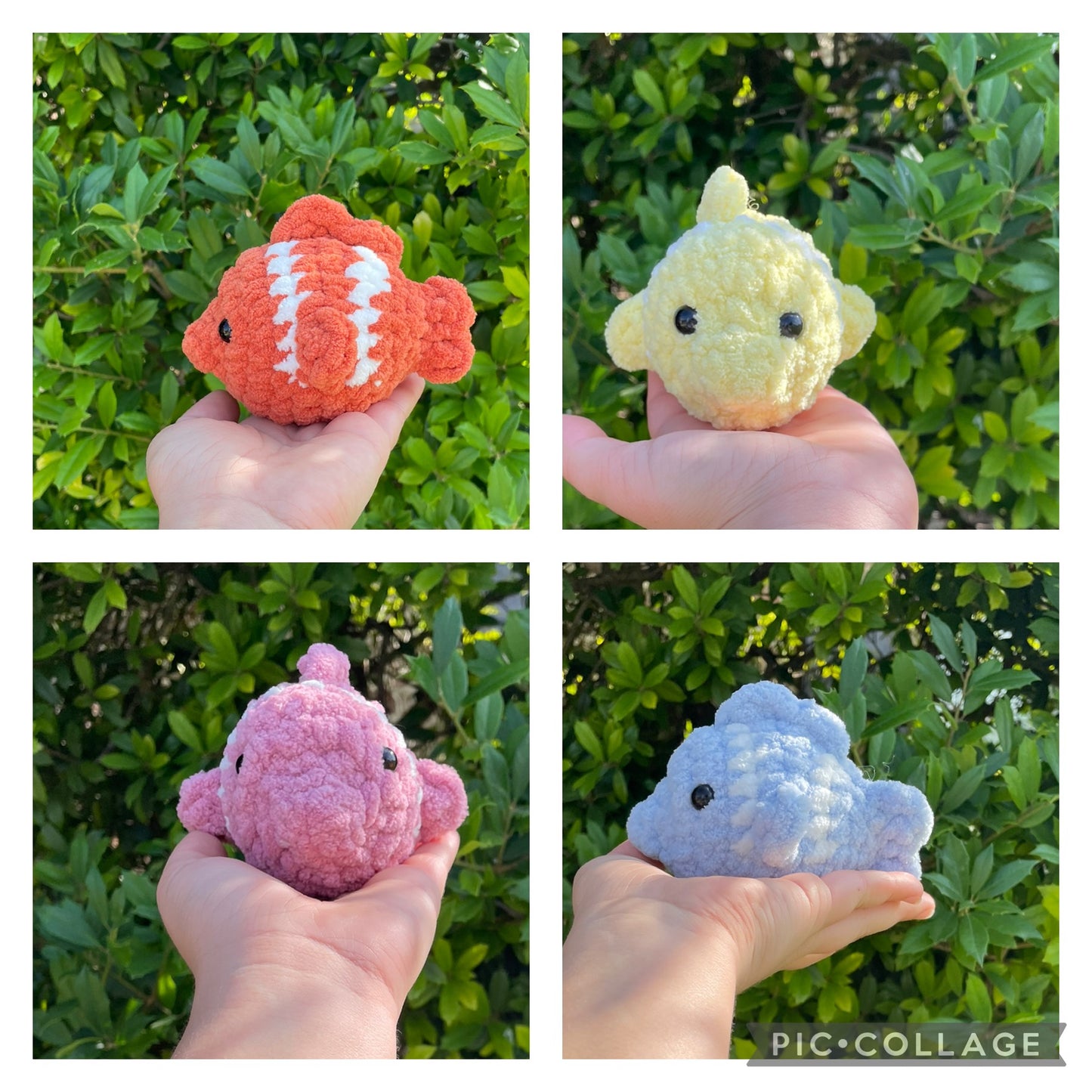 Crochet fish