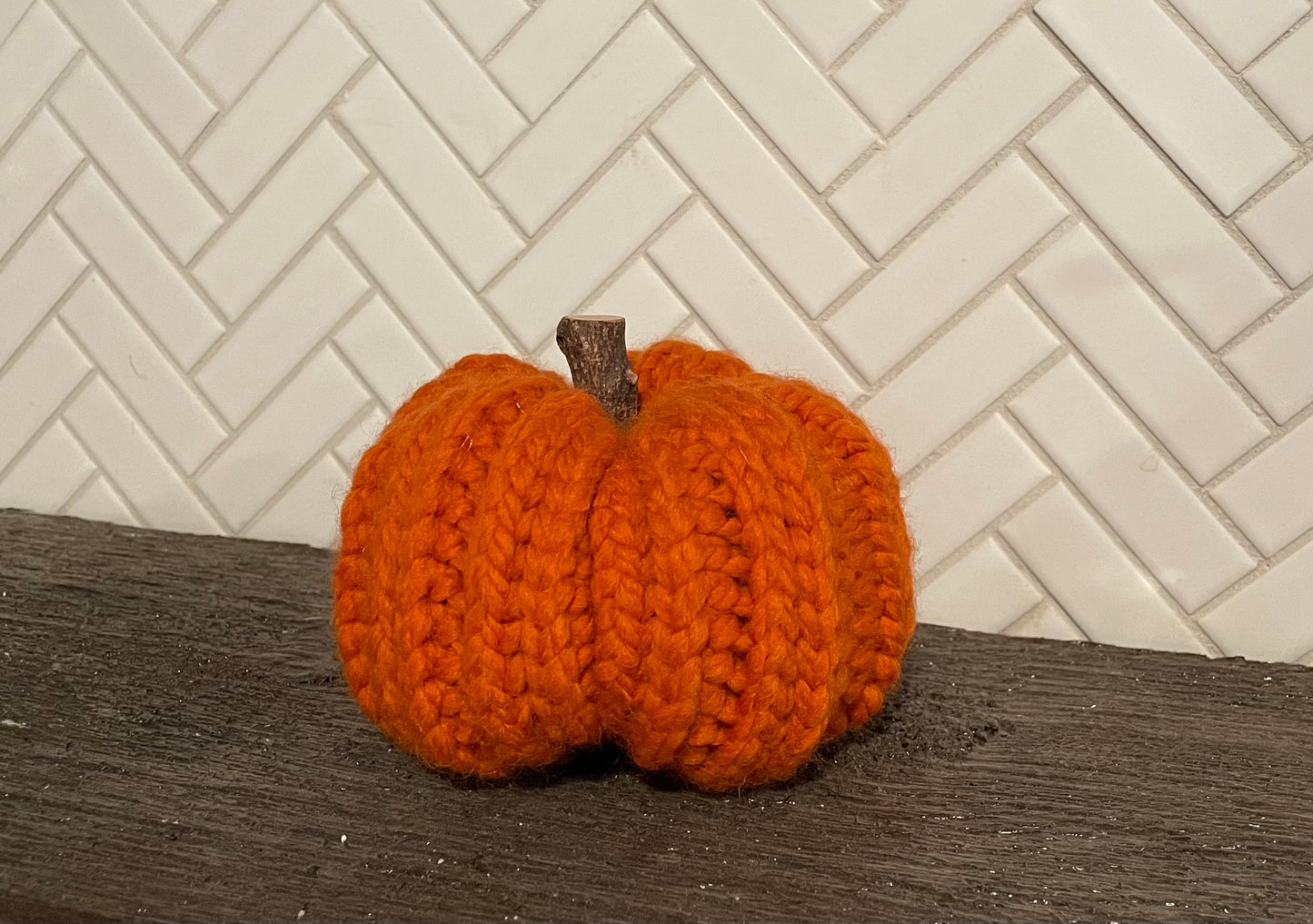 Crochet Wool Pumpkins