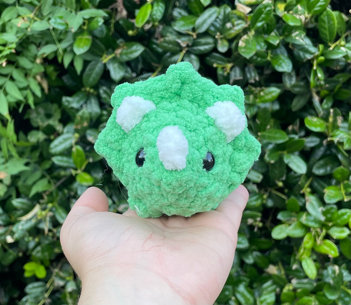 Crochet Triceratops