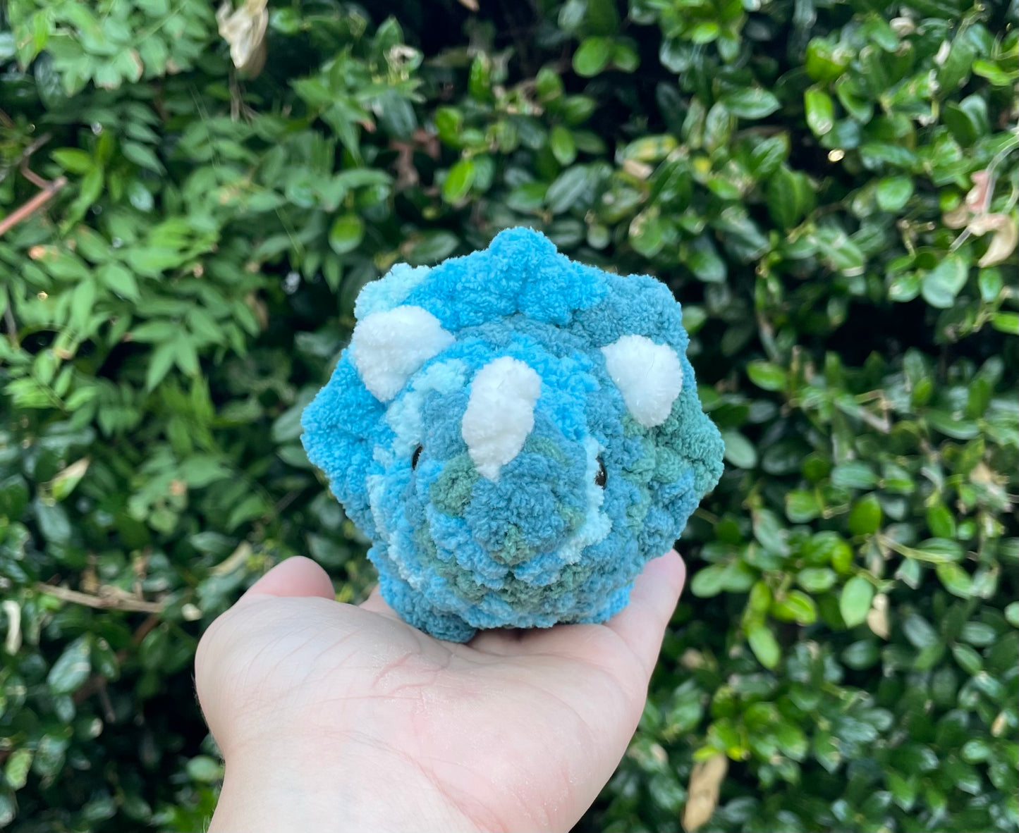 Crochet Triceratops