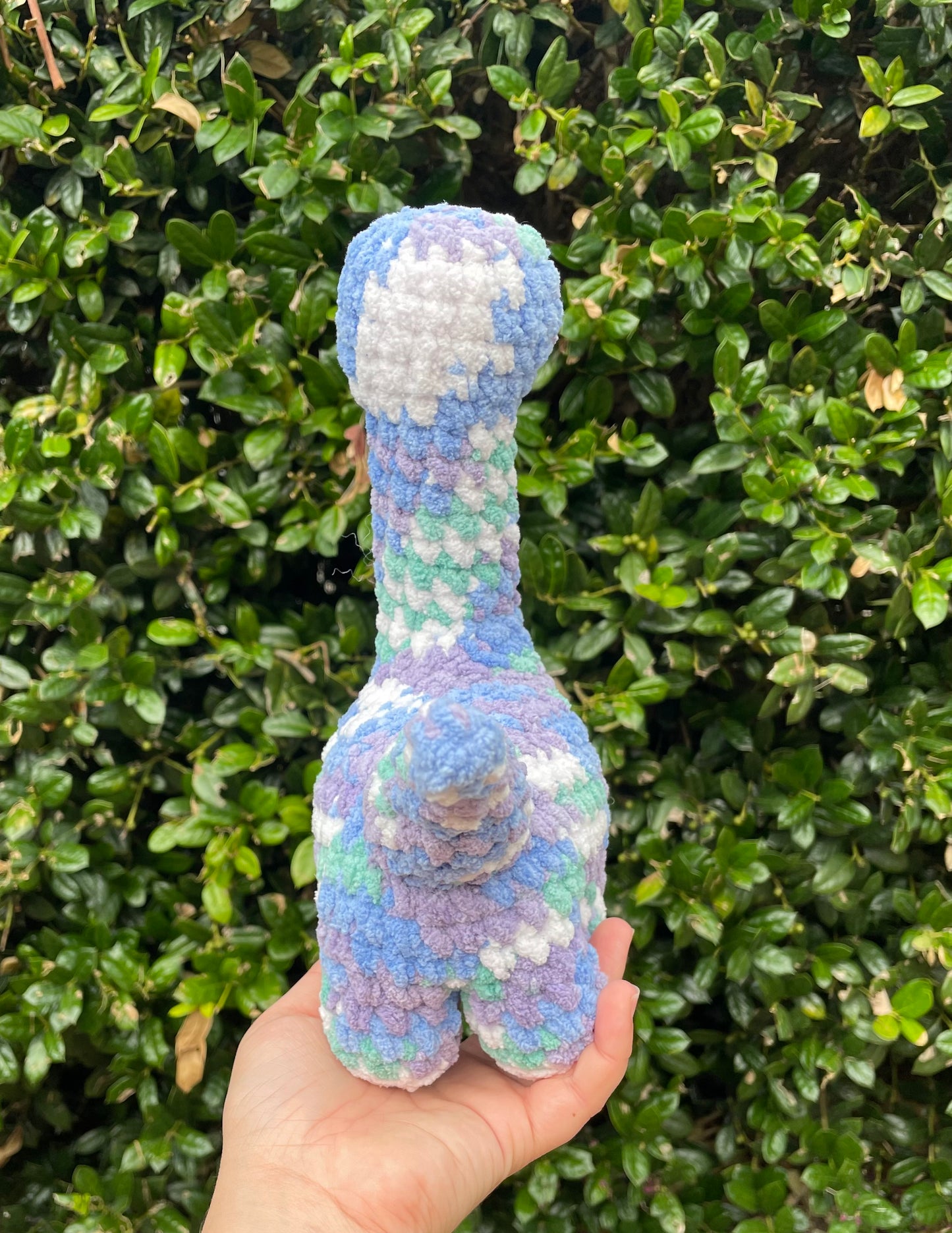 Crochet brontosaurus