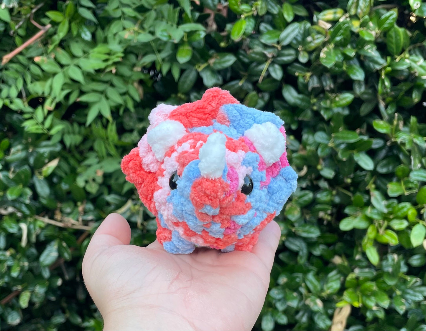 Crochet Triceratops