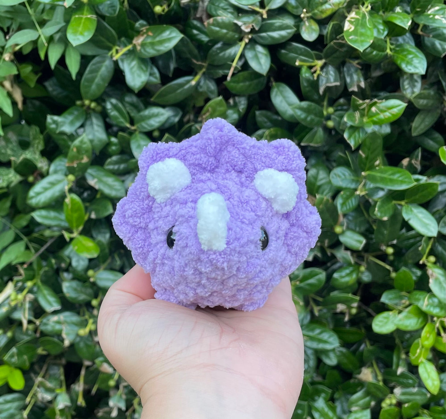 Crochet Triceratops