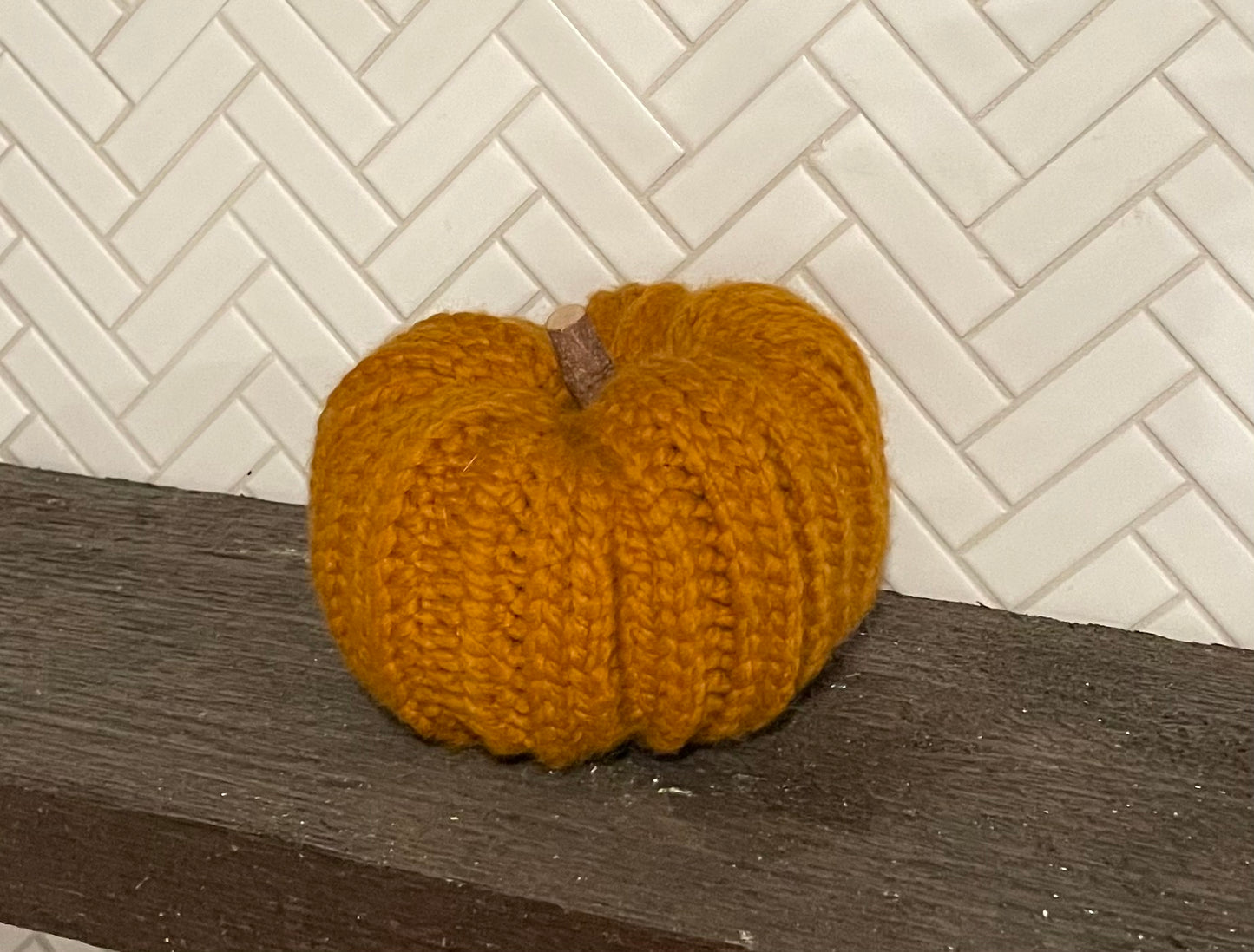 Crochet Wool Pumpkins
