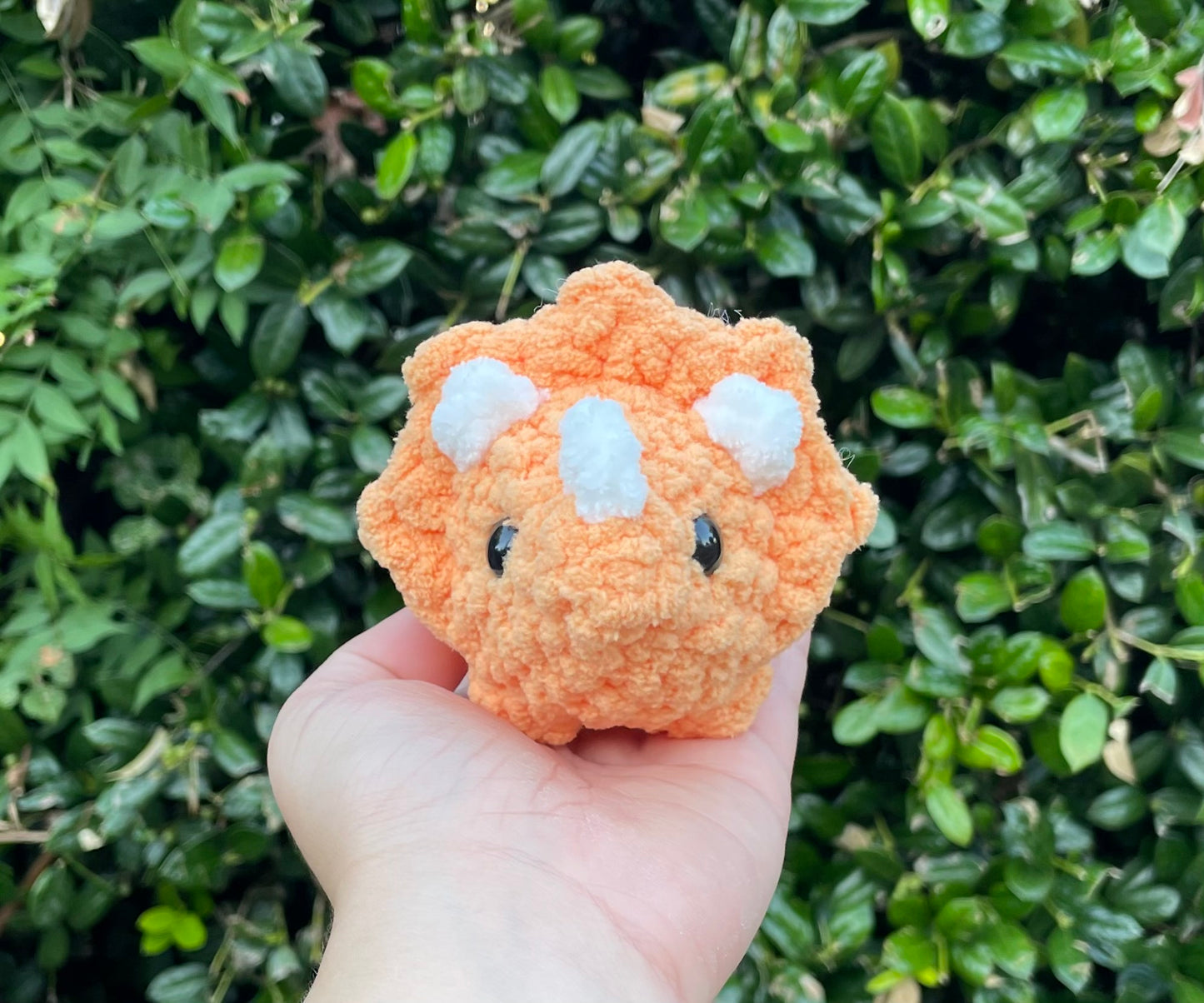 Crochet Triceratops