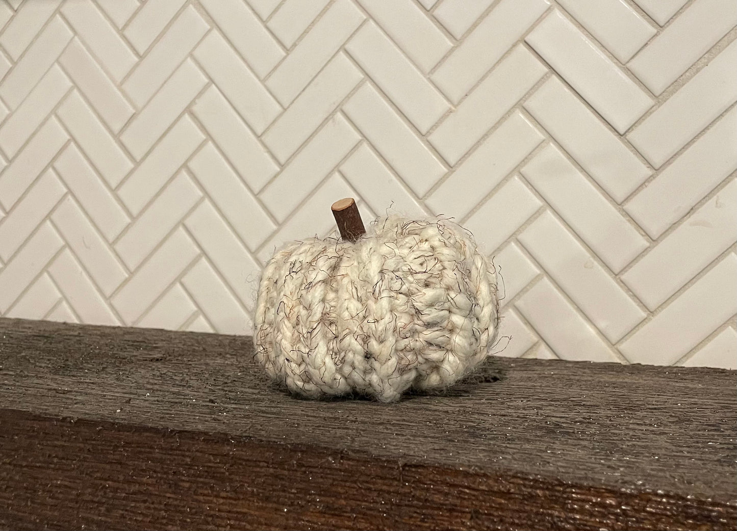 Crochet Wool Pumpkins