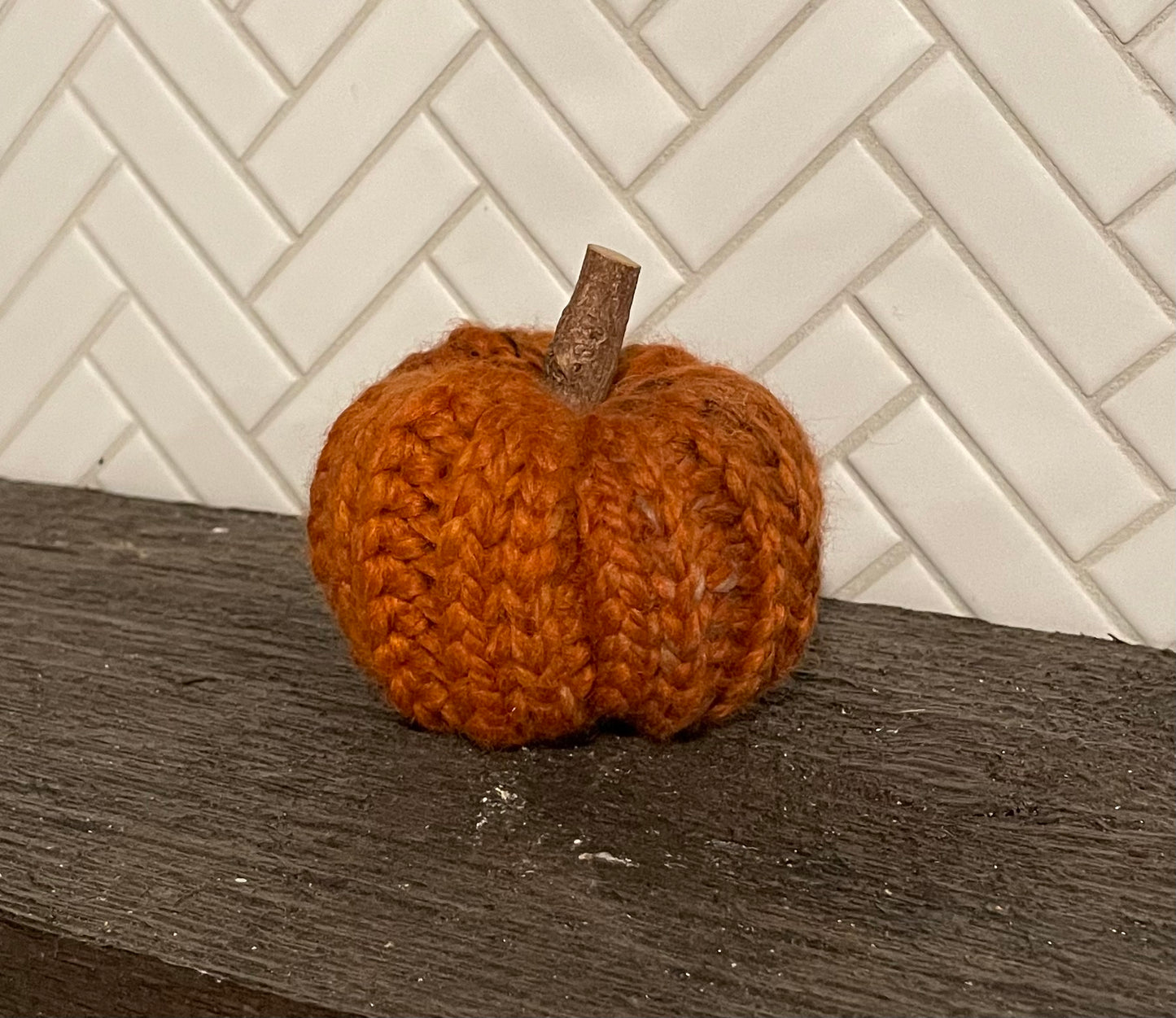 Crochet Wool Pumpkins