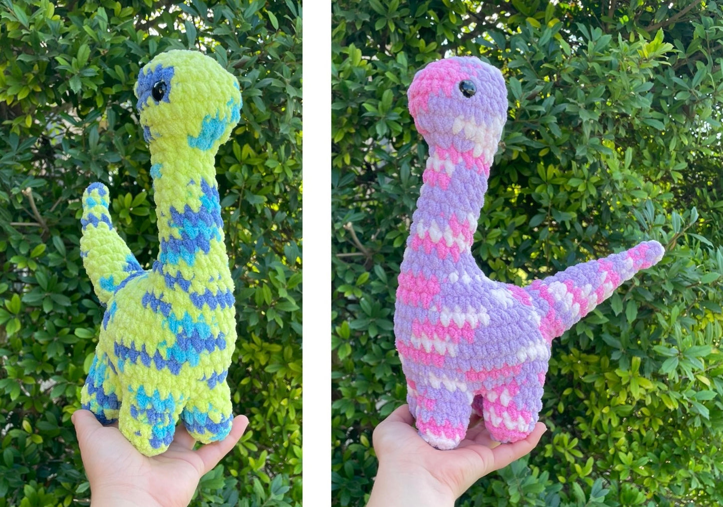 Crochet brontosaurus