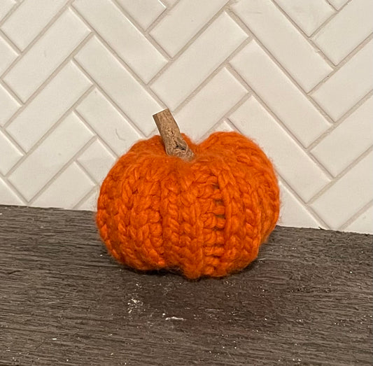 Crochet Wool Pumpkins