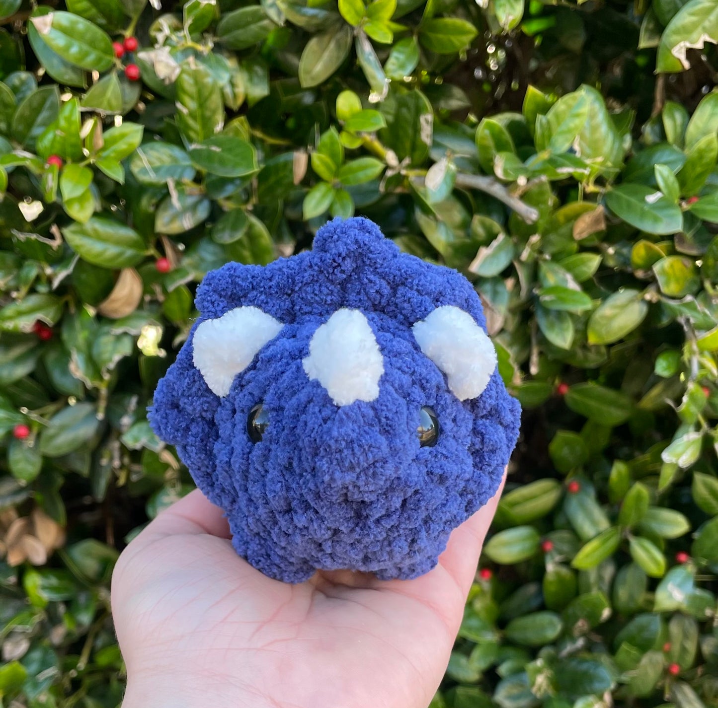 Crochet Triceratops