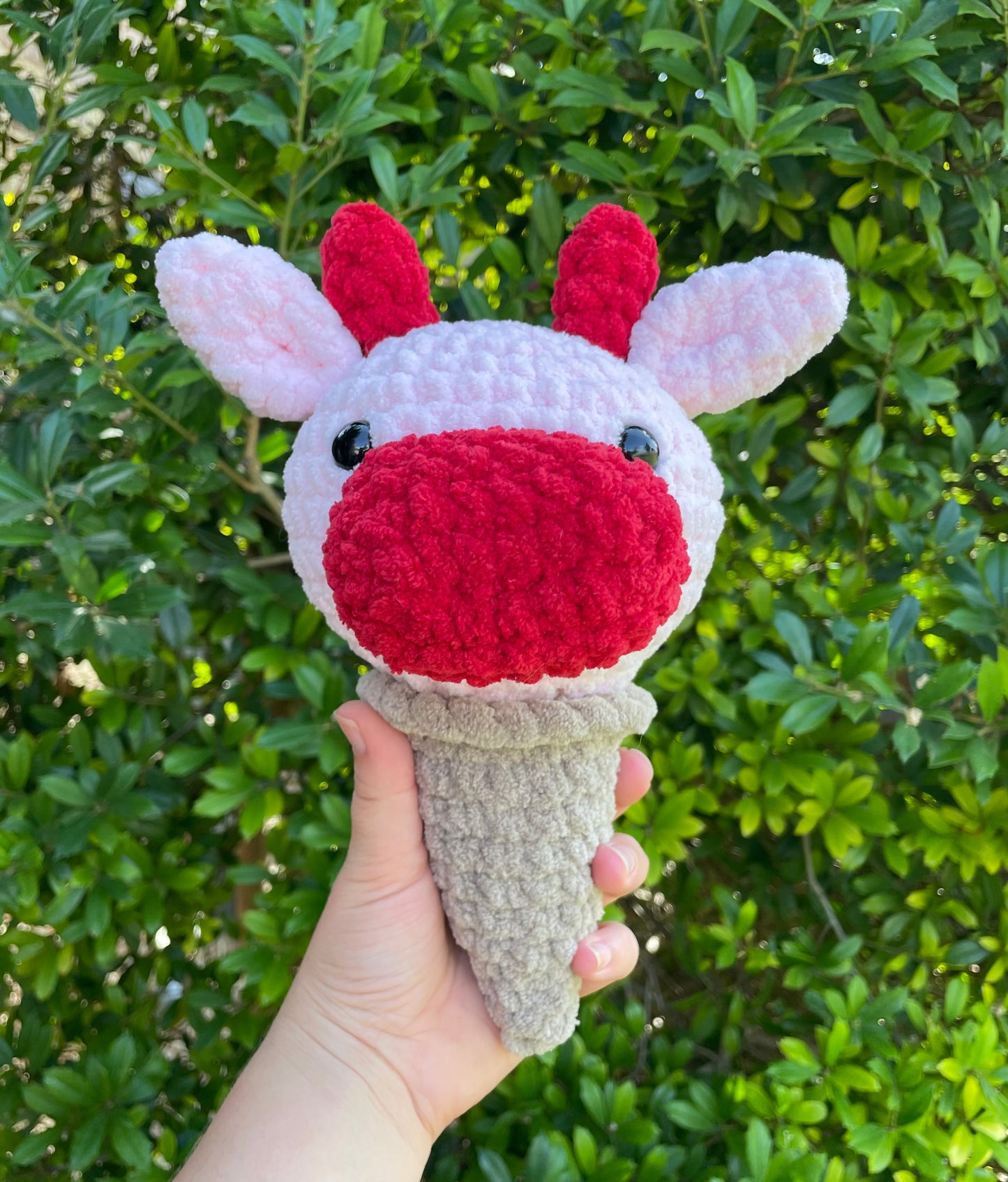 Crochet Ice Cream Cows