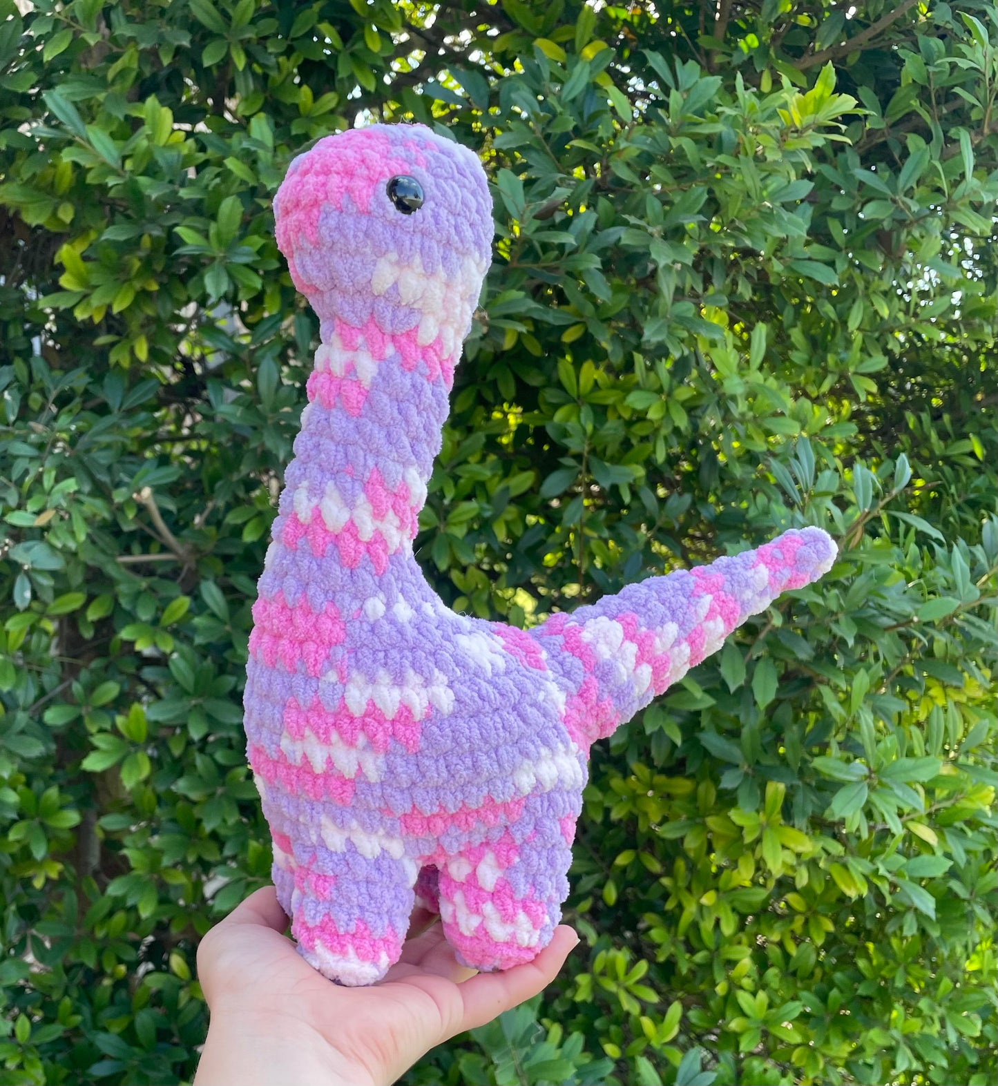 Crochet brontosaurus