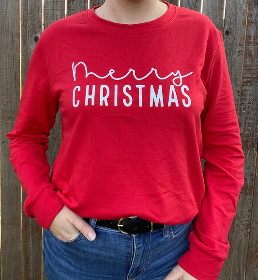 Merry Christmas Long Sleeve