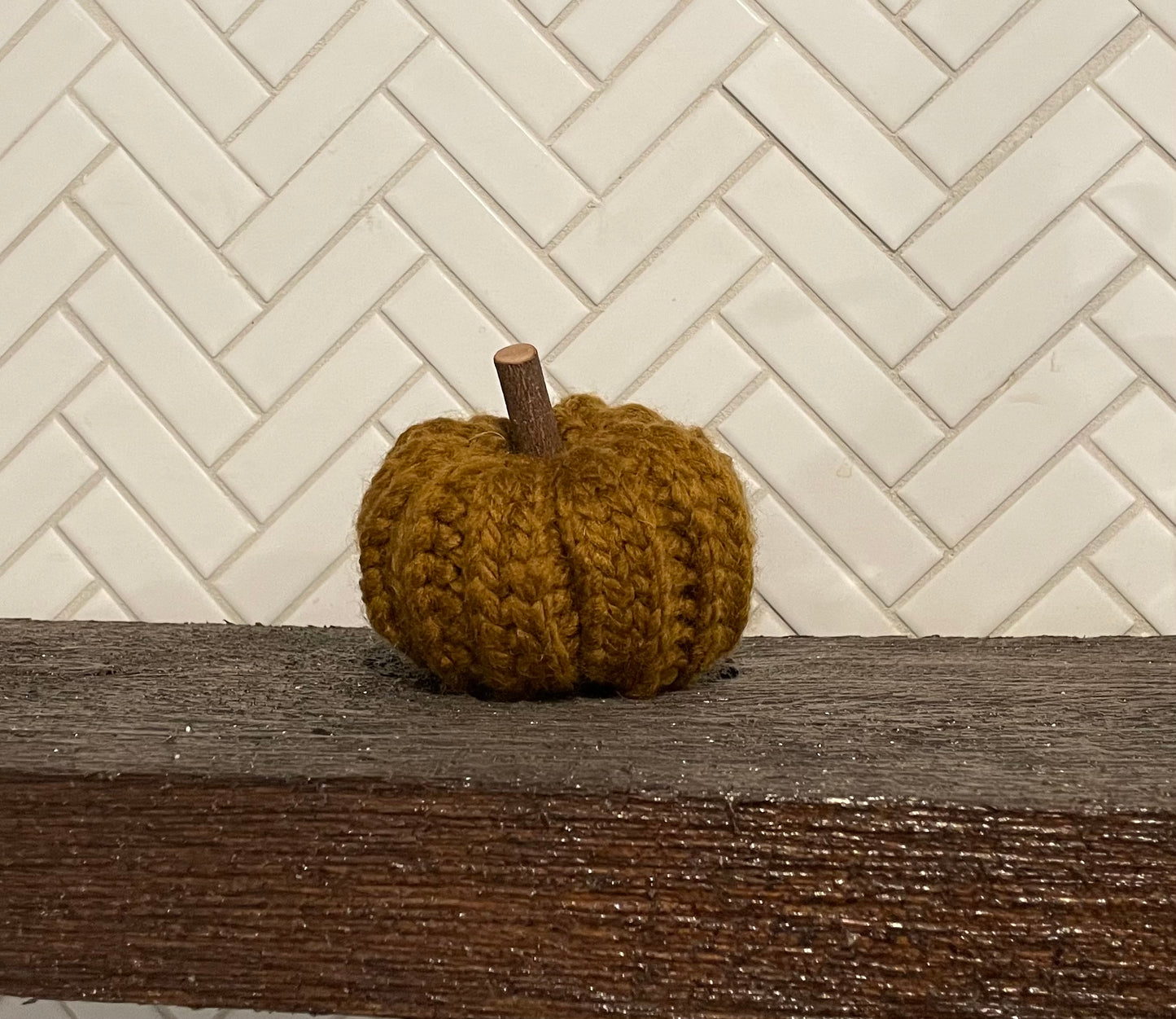 Crochet Wool Pumpkins