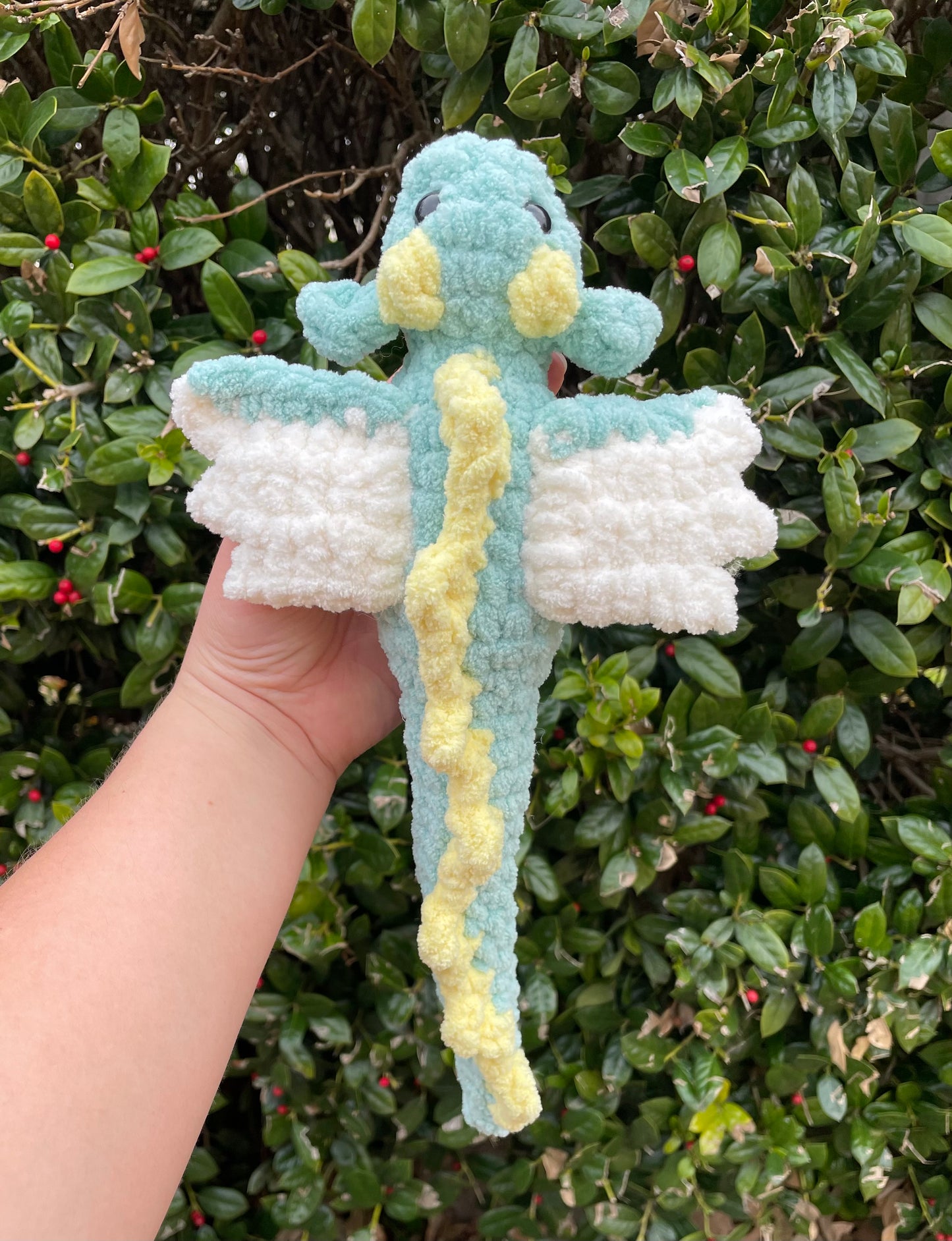 Crochet dragon