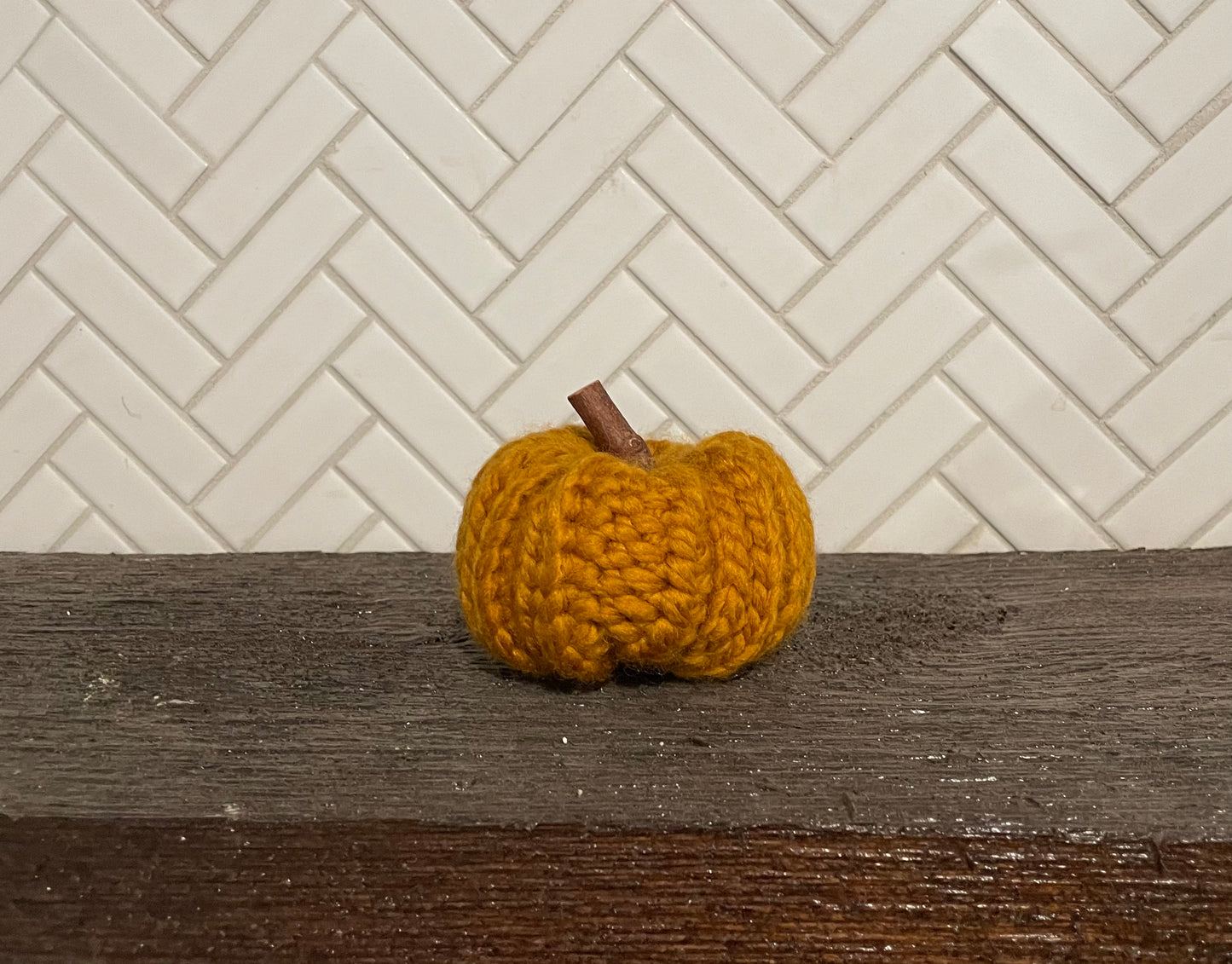 Crochet Wool Pumpkins