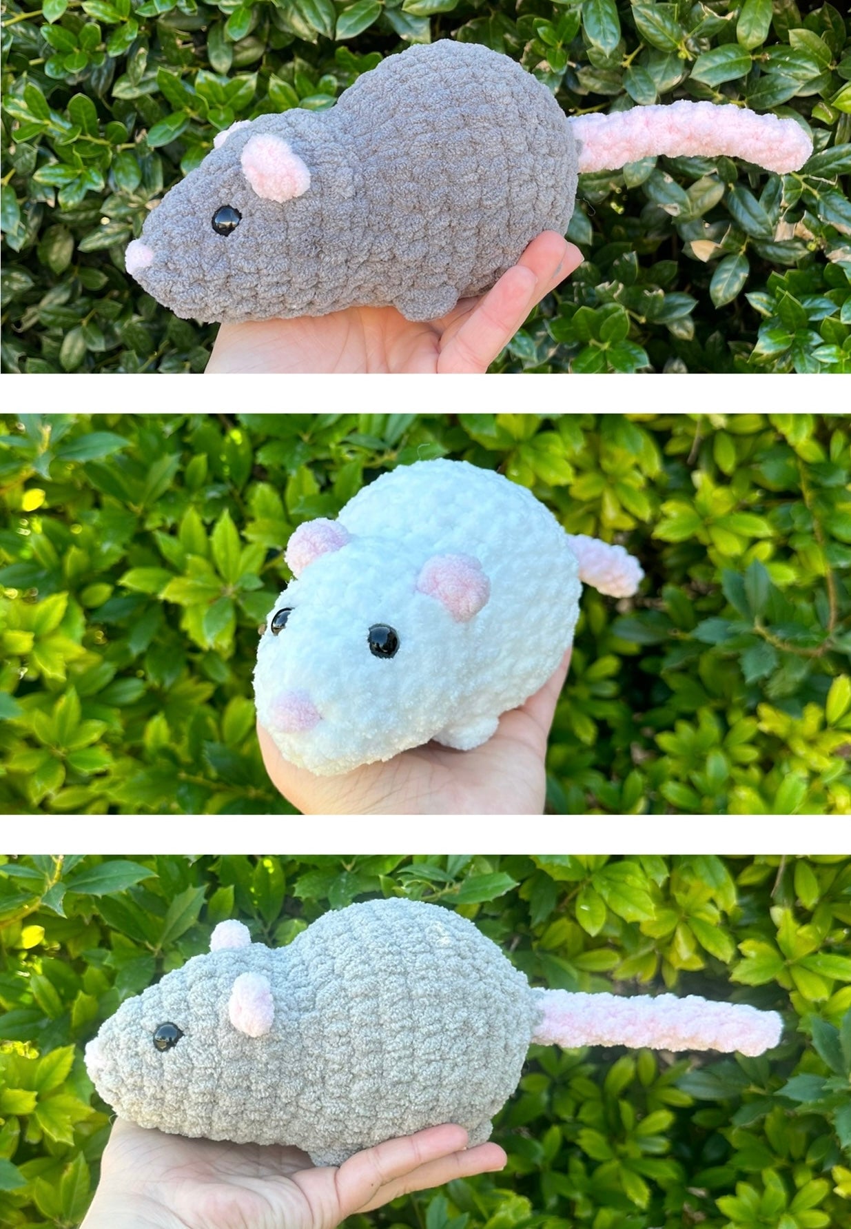 Crochet Rat