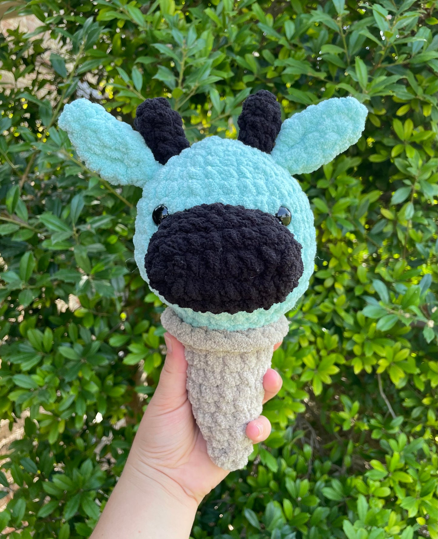 Crochet Ice Cream Cows