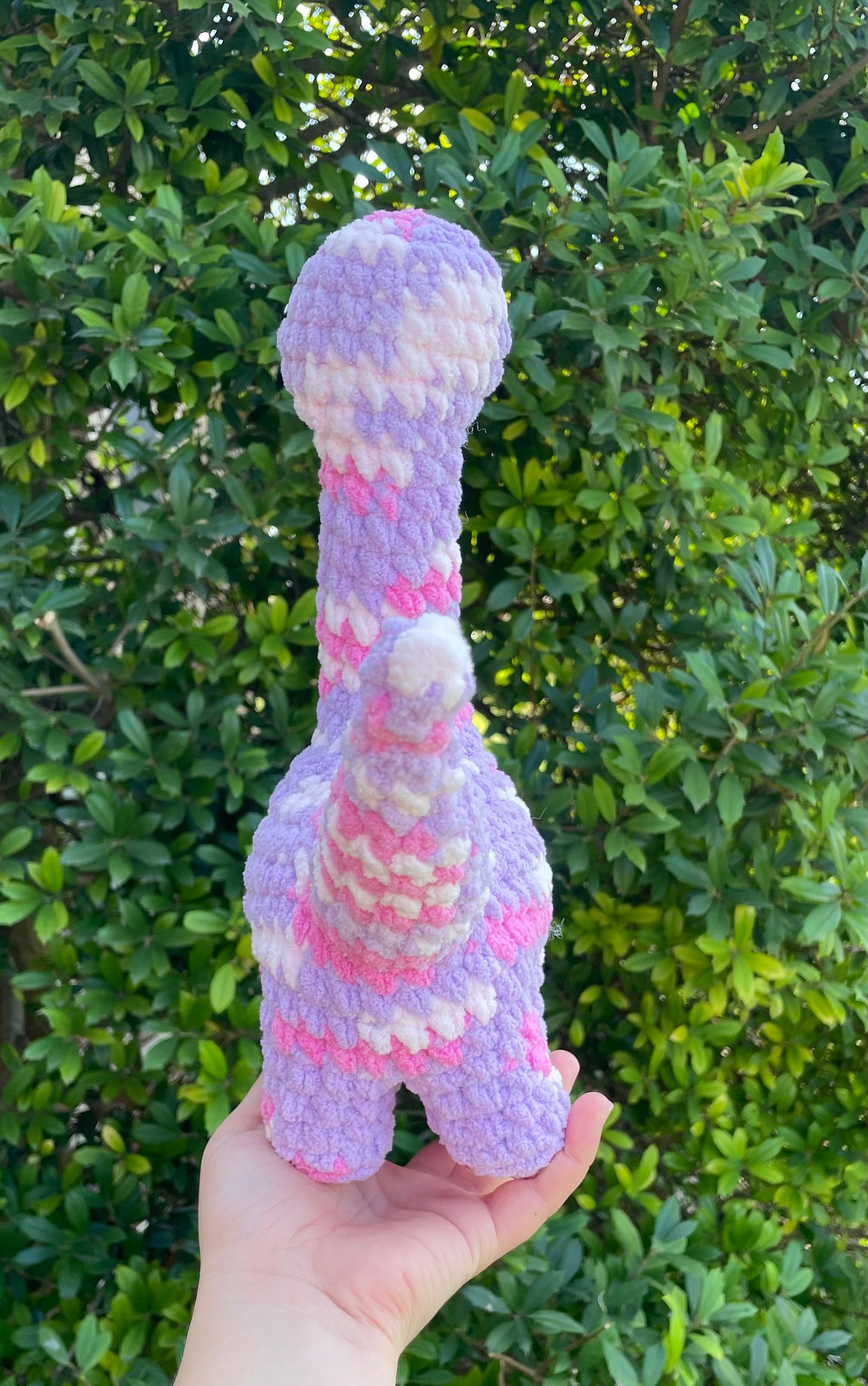 Crochet brontosaurus