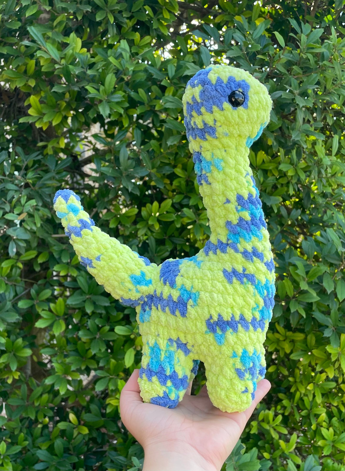 Crochet brontosaurus