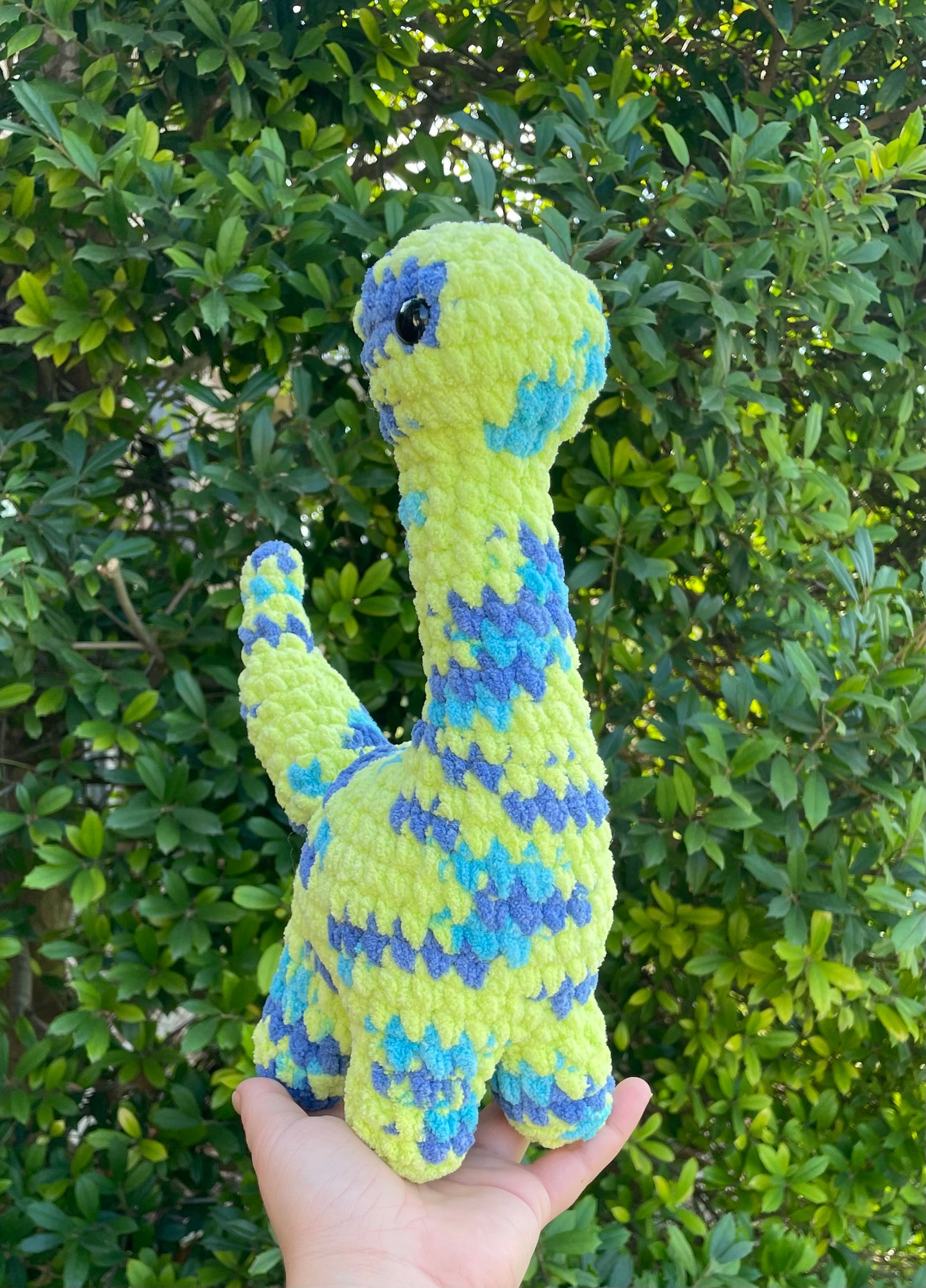 Crochet brontosaurus