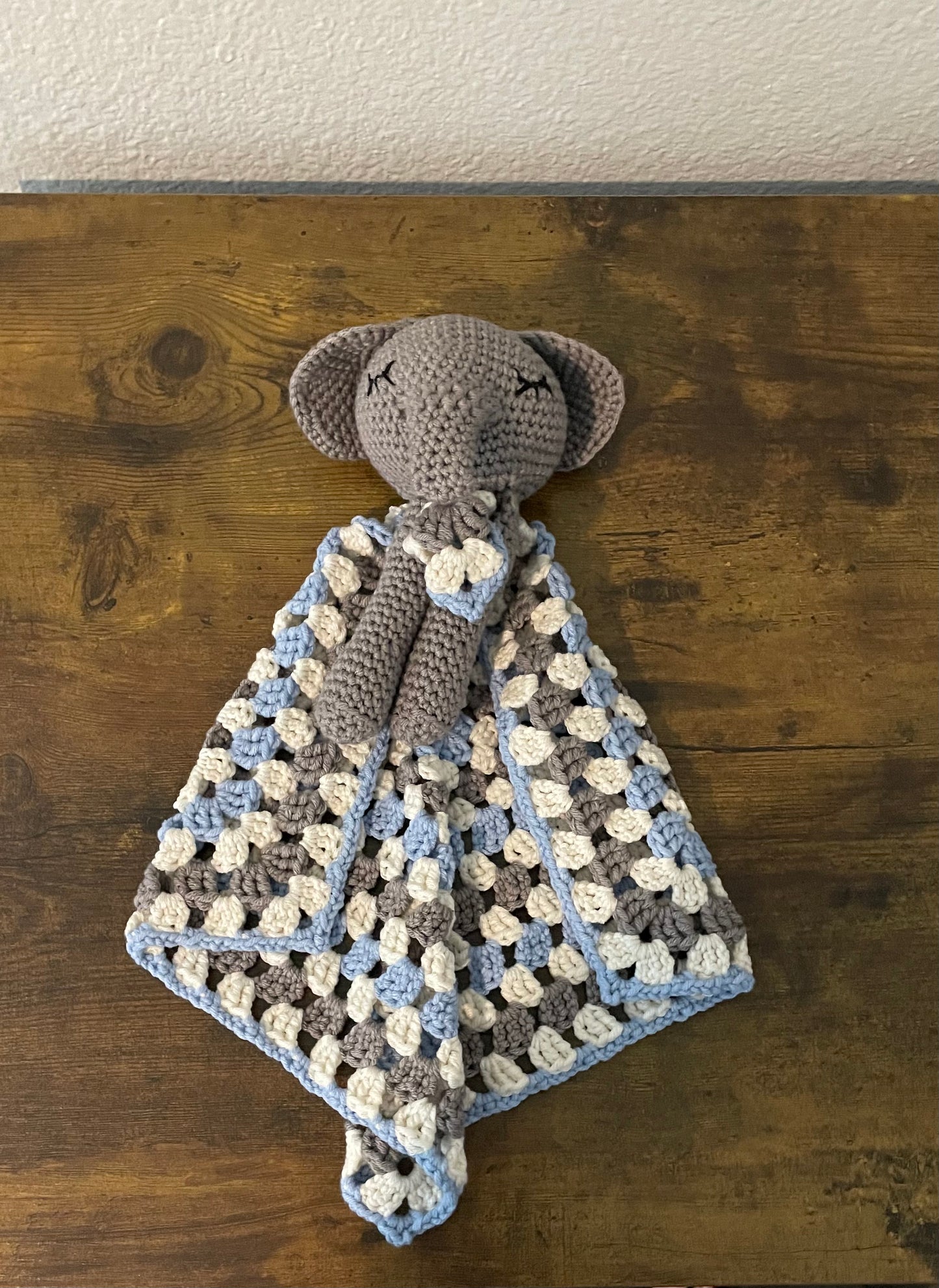 Crochet Elephant Lovey